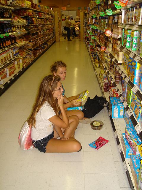 DSC04392.JPG - We have to eat something like cookies and chocolate and gummy bears and......you know....